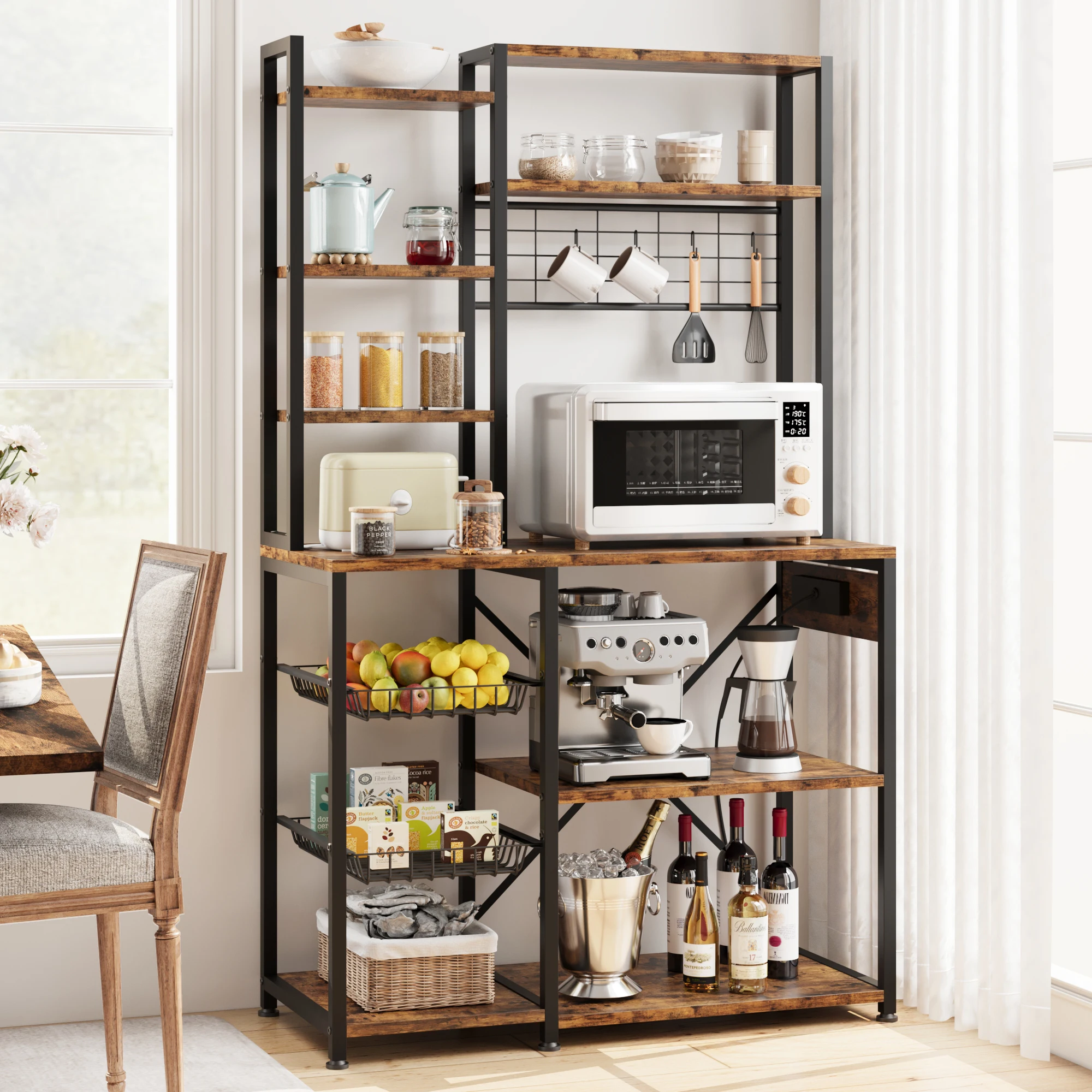 7-delige bakkersrek met stopco - Kitchen Baker recensie en prijs