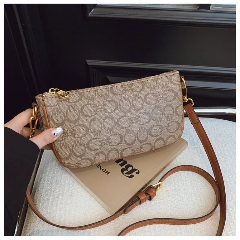 

Vintage Trendy Diaper Bag Classic Leather Crossbody Unique Square Satchel Large Capacity Commuter Purse For Ladies
