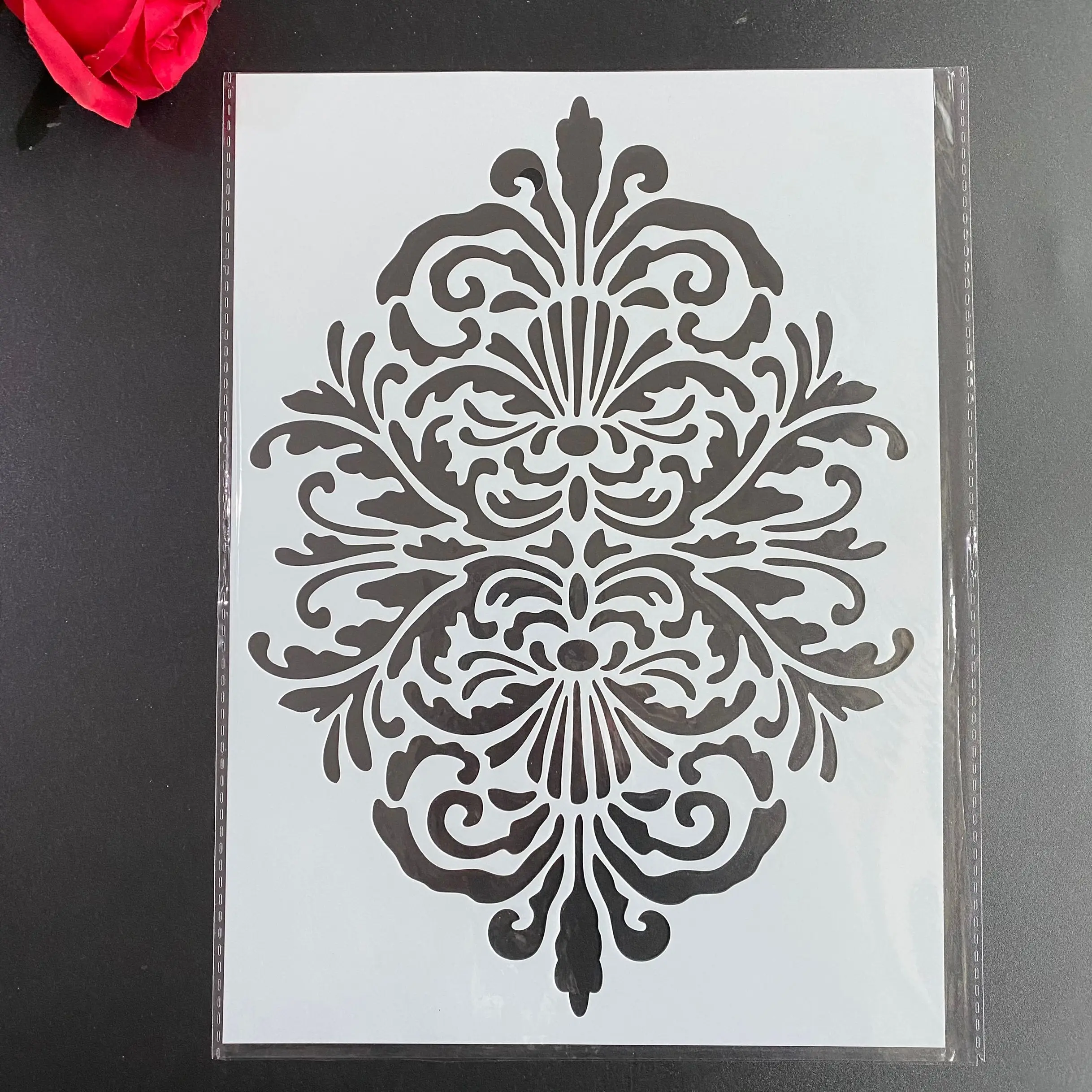 

DIY Stencils Wall Painting Scrapbook Coloring Embossing Album Decorative Paper Card Template,fabric. wall A4 29 * 21cm Mandala