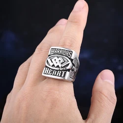 Good Polished 2024 NEW Arrival Stainless Steel New Design Warriors Fashion Jewelry Biker Fashion Jewelry free shipping Gift