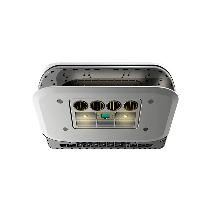 12V/24V Truck Cab Air Overhead Integrated Heating & Cooling Air Conditioner Parking Ac