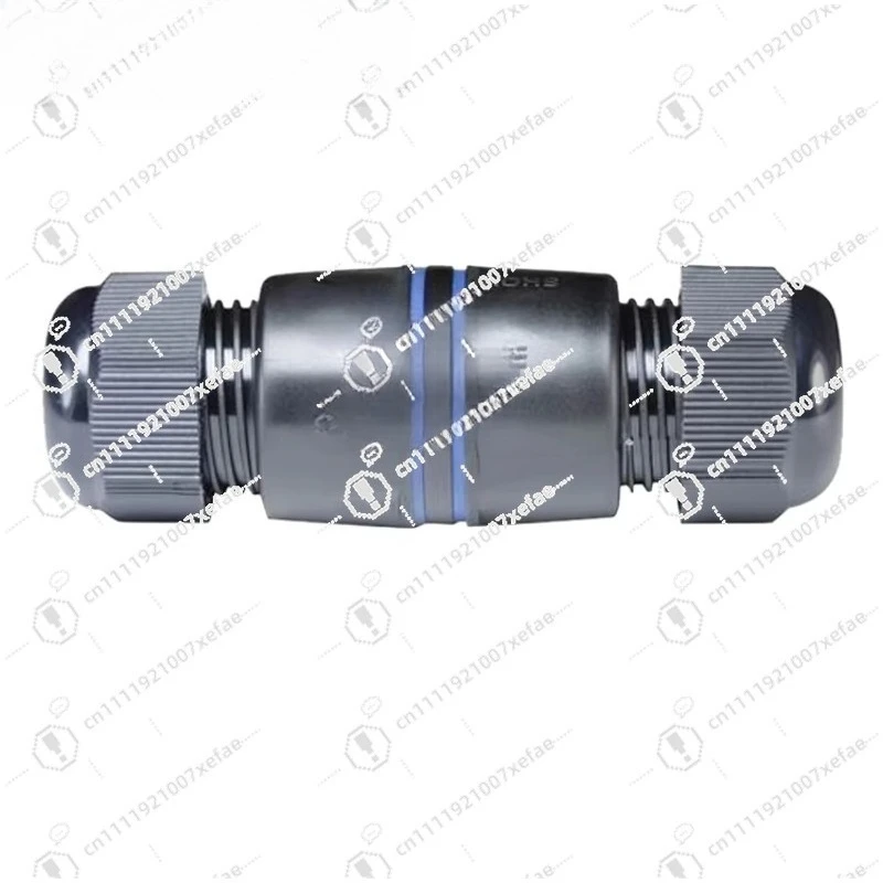 Pass-through connector Ethernet CAT6 outdoor shielded waterproof coupler RJ45 waterproof connector