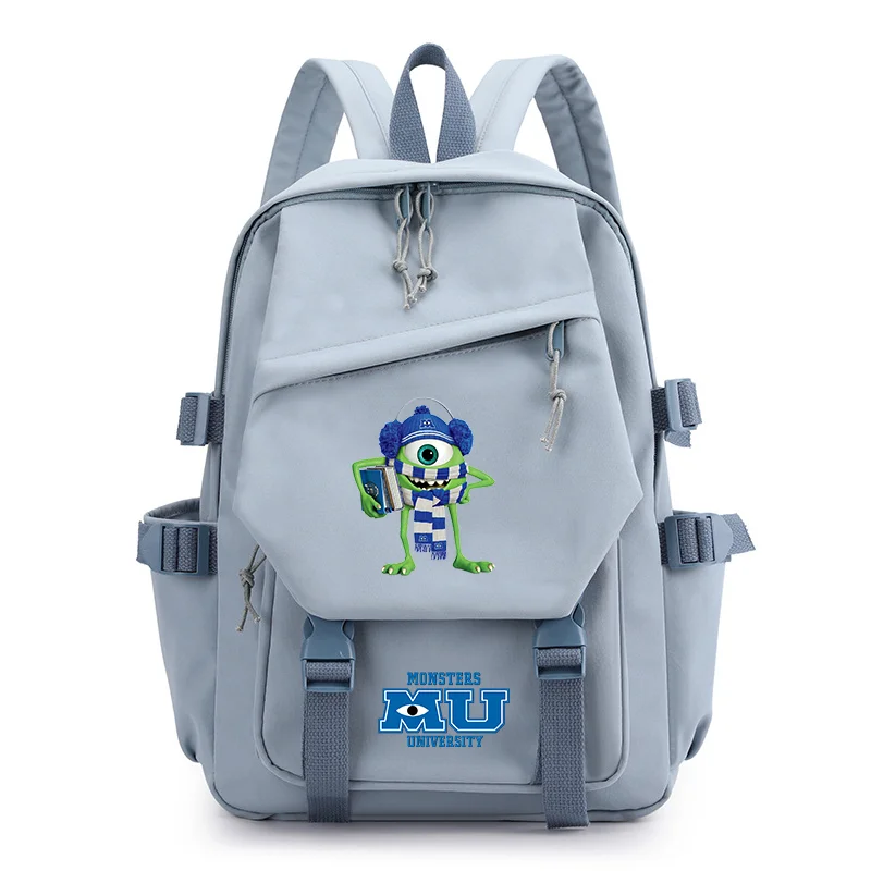 

MINISO Monsters University Girls School Book Bags Women Bagpack Teenagers Backpack Mochila Escolar