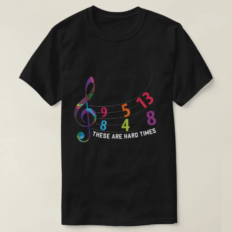 These Are Difficult Times Music Lover Gifts T-Shirt New 100% Cotton O-Neck Short Sleeve Summer Casual Mens T-shirt Size S-3XL