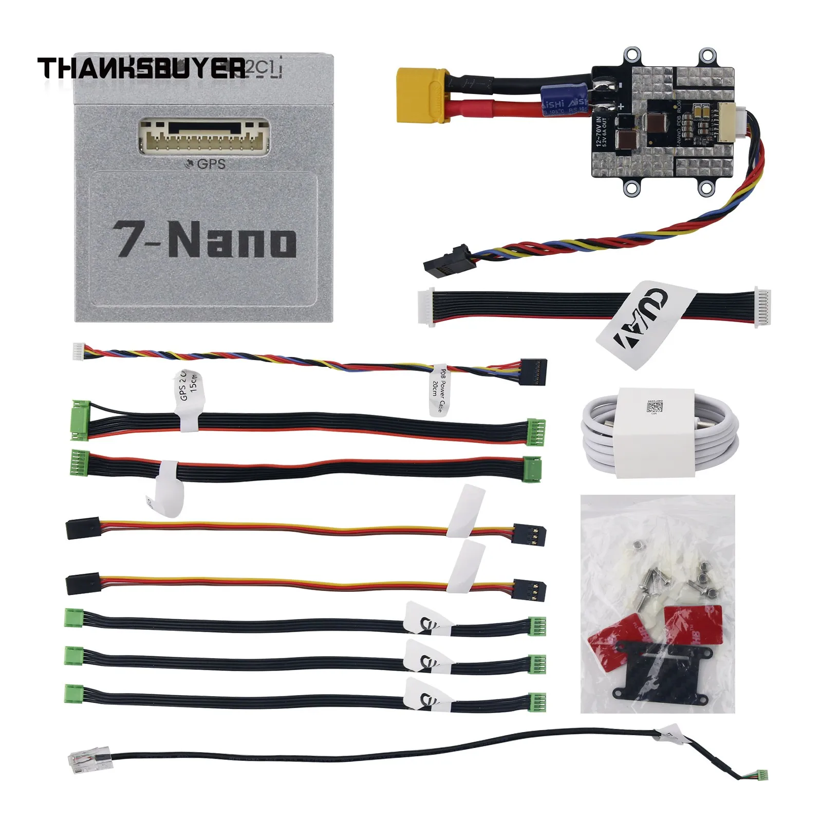 

CUAV 7-Nano Autopilot Opensource System for Multi-copter Fixed Wing Compatible with ArduPilot and PX4 Firmware