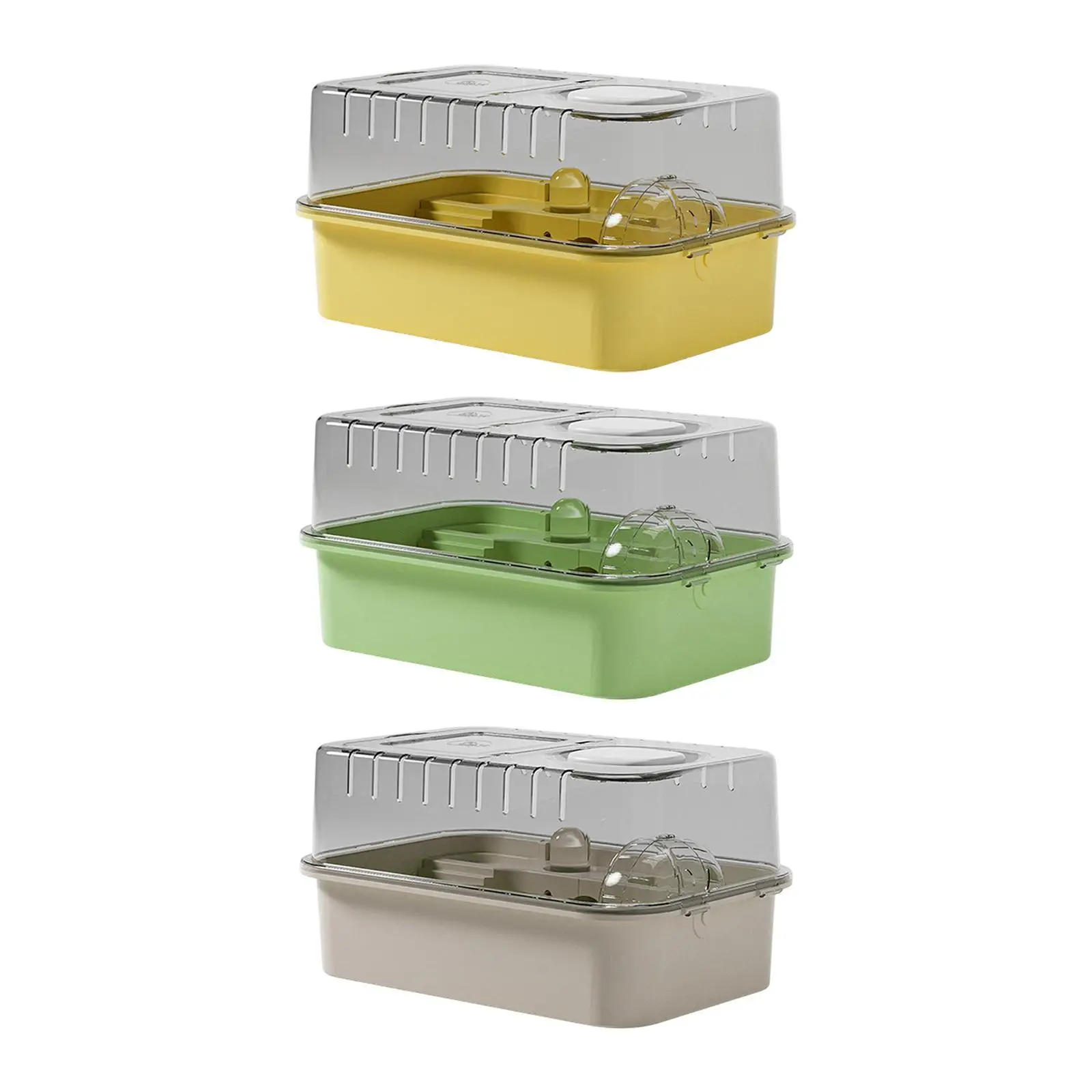 Hamster Cage Transparent Breathable House for Mice Small Animals Rabbit