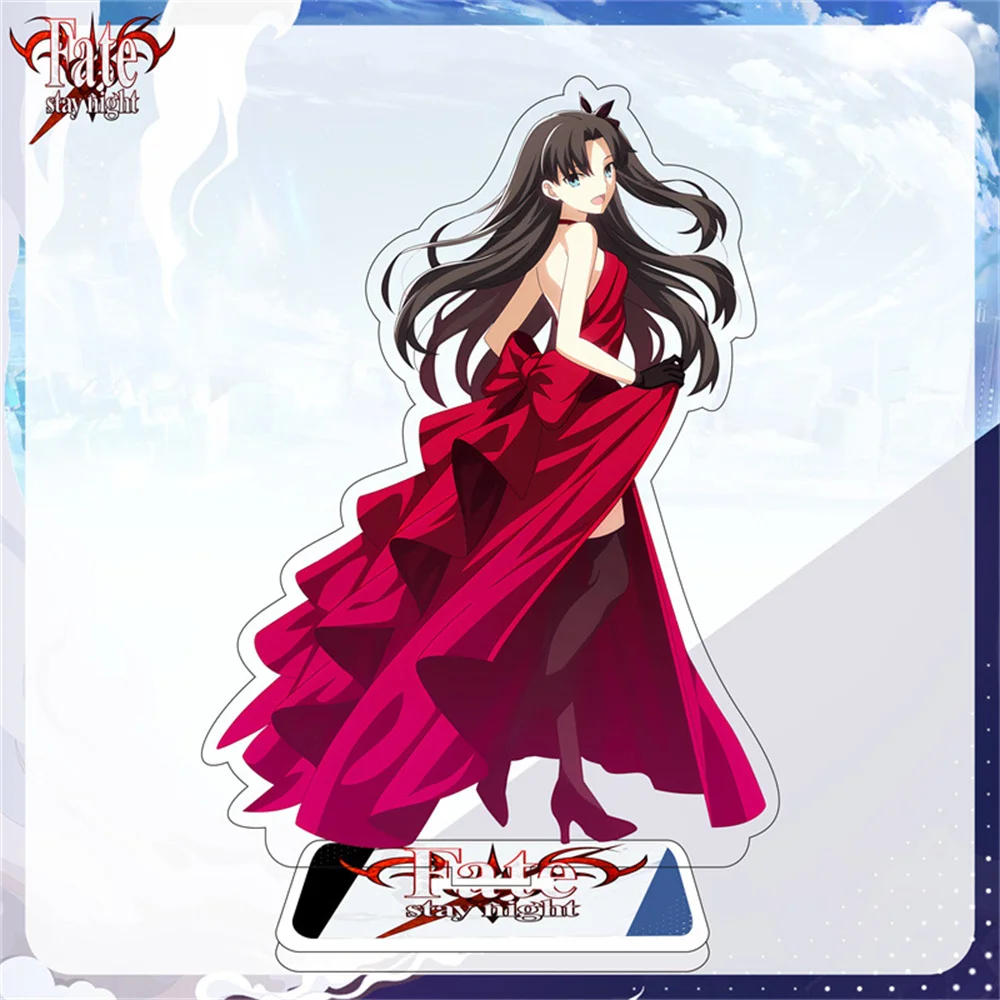 11PCS Charm Anime Fate 15cm Acrylic Stand Model Cosplay Characters Ornament  Accessories Goods Collection Gifts - Image 3