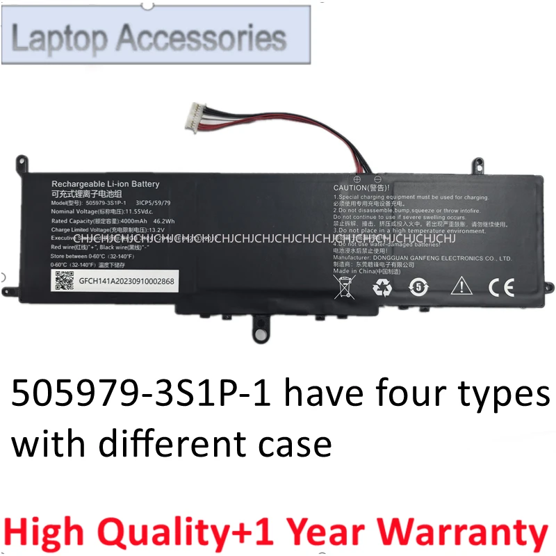 FF 505979-3S1P-1 Batería para portátil Chuwi CoreBook X Pro CWI530,CWI536,CWI575,Pro 13 CWI528,X14 CWI529,FreeBook CWI557