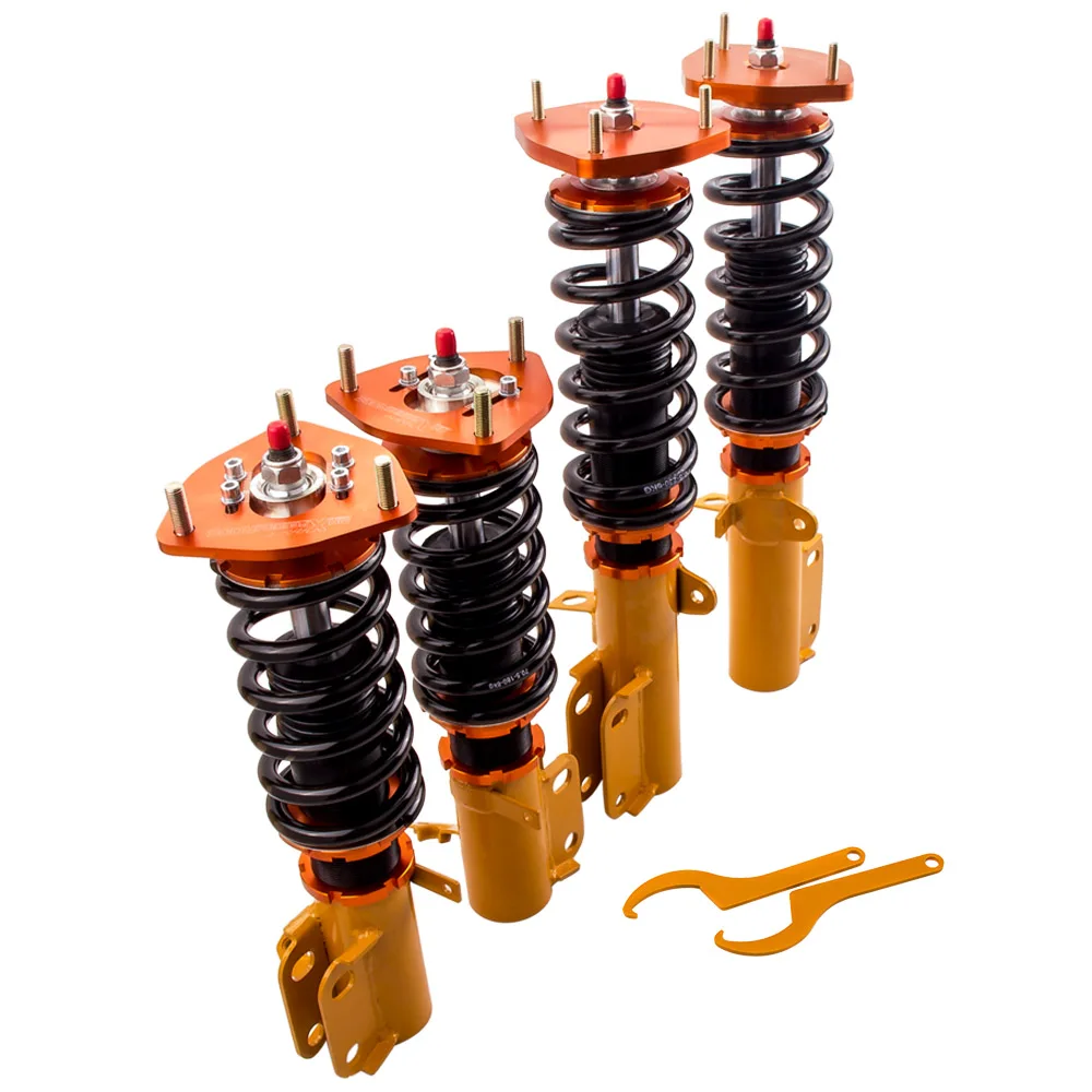 MaXpeedingrods 24 Way Coilover Suspension Kit For Toyota Corolla 1988-1999 Adjustable Damper Shock Struts Absorber Spring