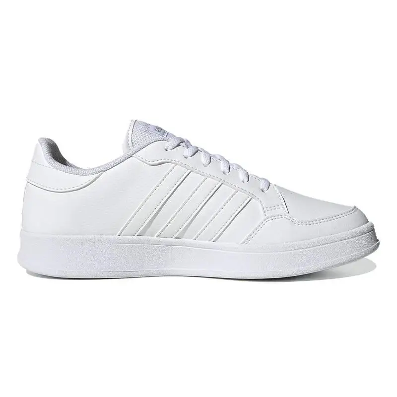 Adidas Women's Breaknet 'White Silver Metallic' Sneakers shoes FX8725