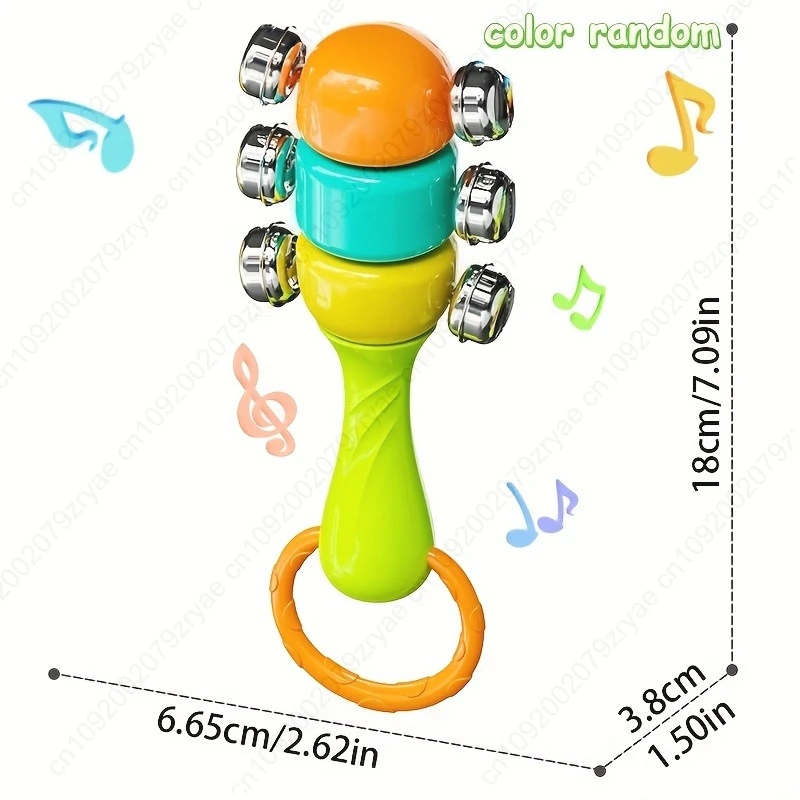 Baby vroege 3-laags rammelaar onderwijs puzzelspeelgoed