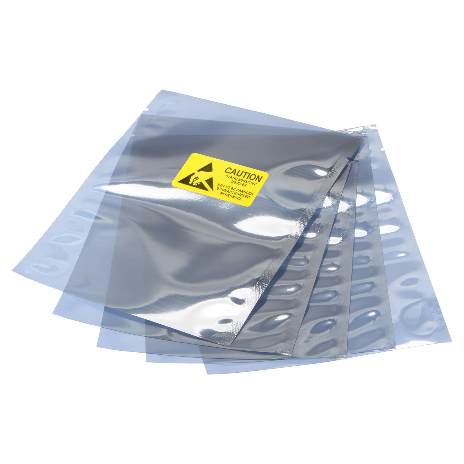 uxcell Anti Static Bags Shielding Bag 25pcs 4.3x6inch(11x15cm) Open Top with Labels for Hard Drive HDD SSD