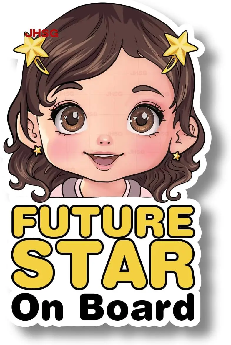 

Baby on Board Sign Sticker for Car - Future Star on Board Cute Decal Gift - Baby Essentials
