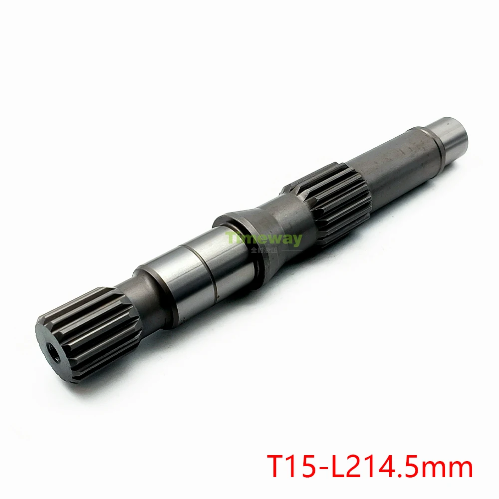 PVQ40 PVQ45 PVQ50 Drive Shaft T15-L214.5mm Piston Pump Accessories for Repair EATON VICKERS Series Pump
