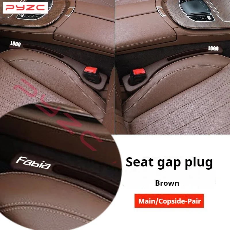 2024 Car Seat Gap for Skoda Fabia Filler Side Seam Plug Strip Leak-proof Filling Strip Car Seat Gap Interior Auto Decoration