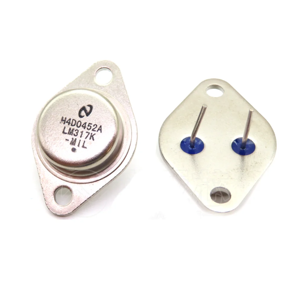 2PCS LM317K Iron Cap TO-3 LM317 Adjustable Regulator Tube Triode