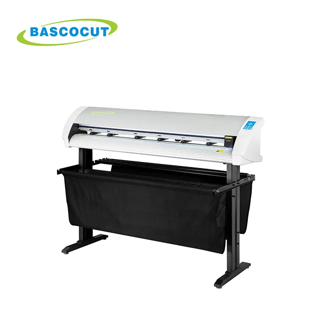 Bascocut 48-Inch Automatic Contour CCD Camera Optical Eye Vinyl Sticker Cutter Plotter Imported Roland Blade