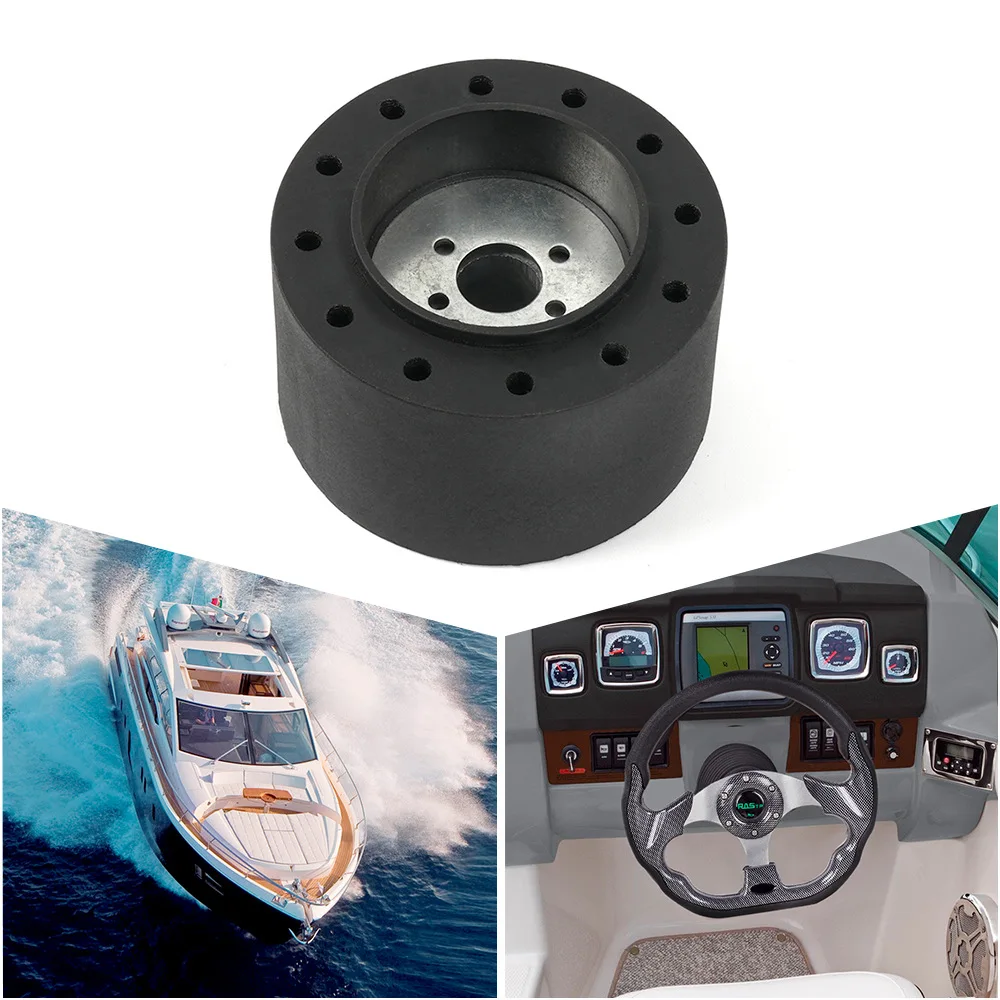 19mm Yacht Steering Wheel Adapter Marine Aluminum Alloy Base