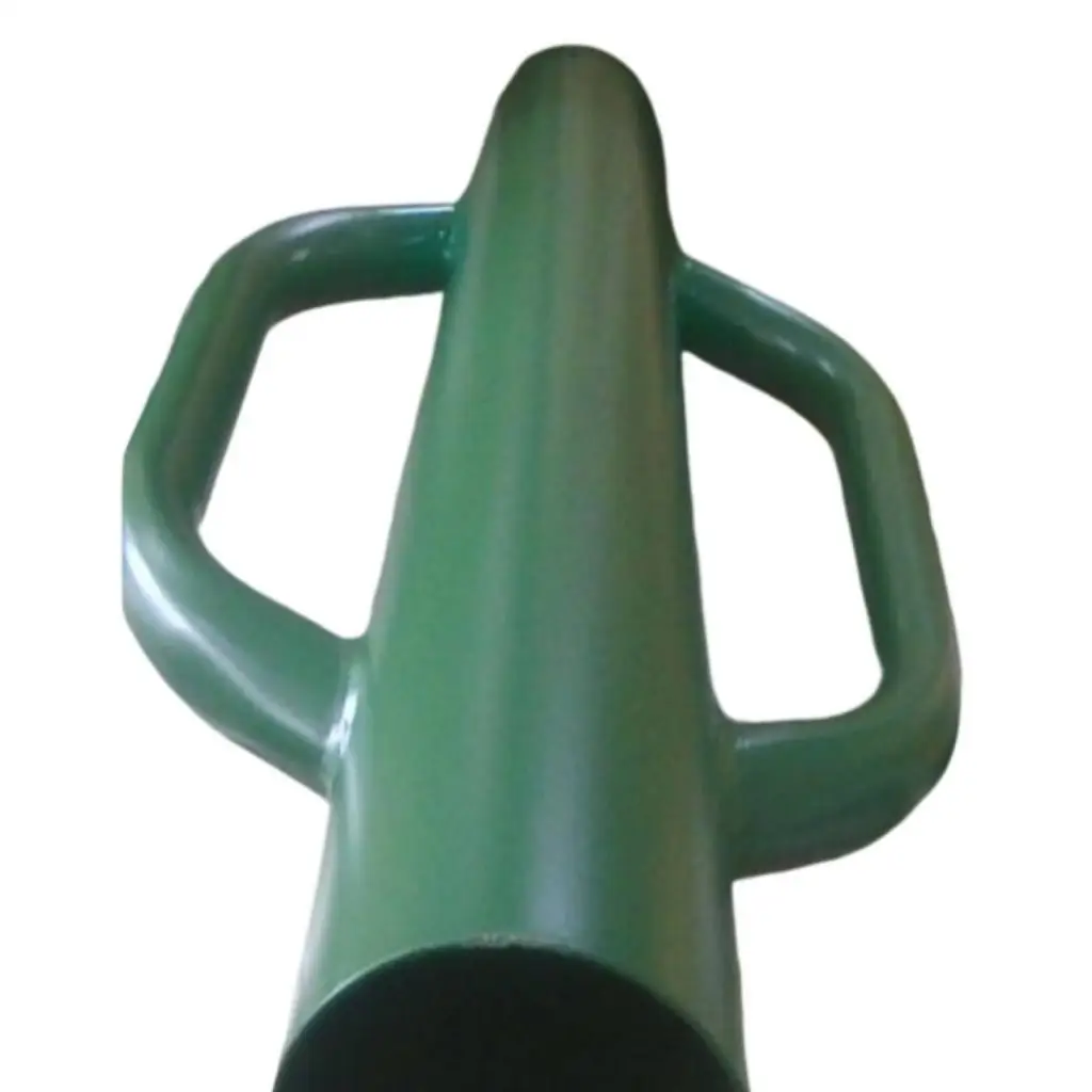 Heavy Duty U Shape Fence Post Rammer Compact Wooden Hole Digger for Industrial Metal Barrier Fencing