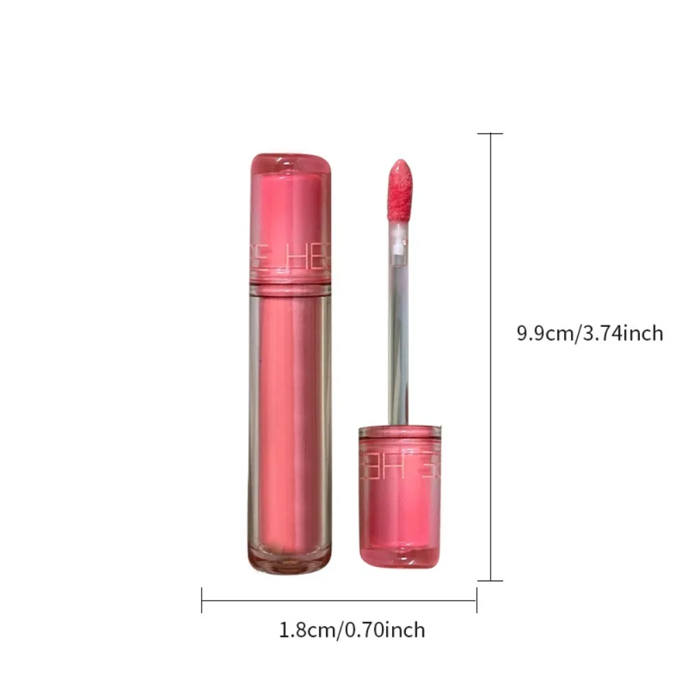 패션 논스틱 컵 누드 립 글레이즈 자연스러운 색상 발전 립 글로스 오래 지속되는 방수 립 메이크업 여성용