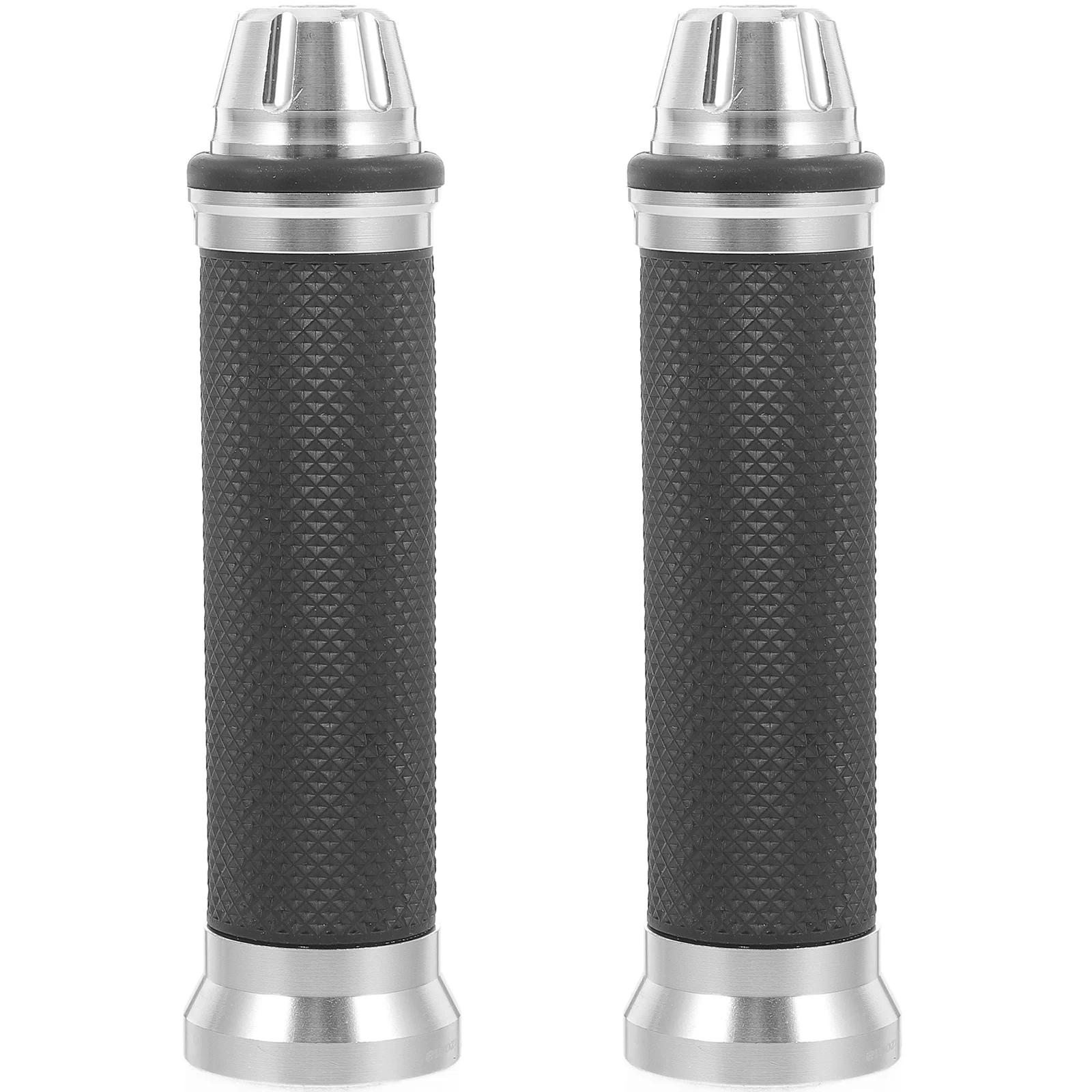 

Motorcycle Handlebar Grips Sturdy Textured Replacement For Most Motorcycles Non-Slip Cycling Handlebar Dirt Bike Street
