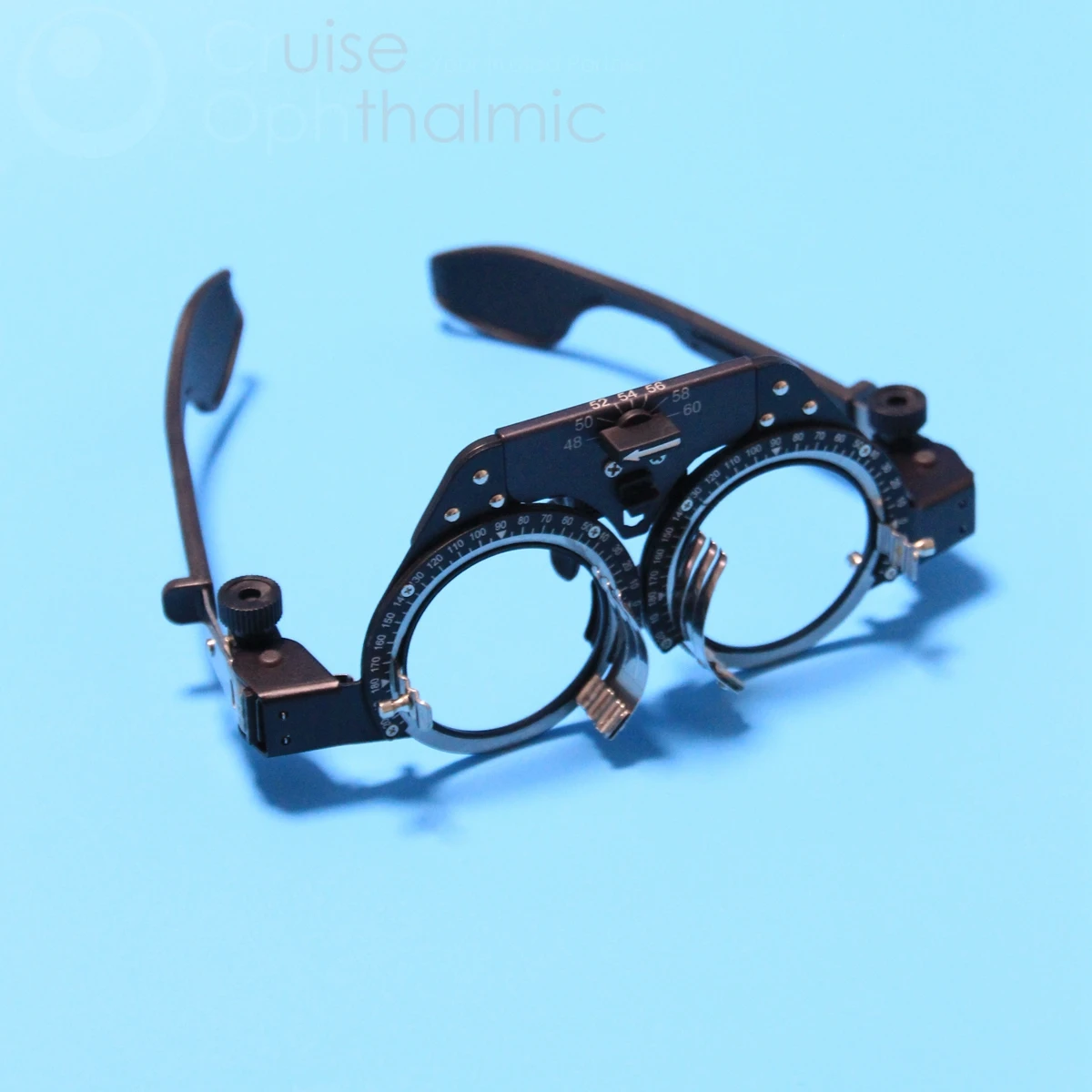 Pediatric Universal Titanium Trial frame UTF4860 PD Adjustable Refractive Segments | Optometric Instrument Kids| For Children