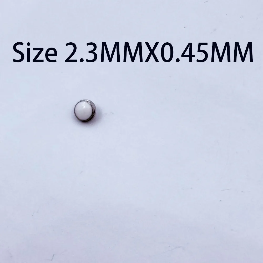 Suitable for Rolex luminous beads, blue-green black watch outer ring, night pearl, small hole, fluorescent gemstone, diamond, lu