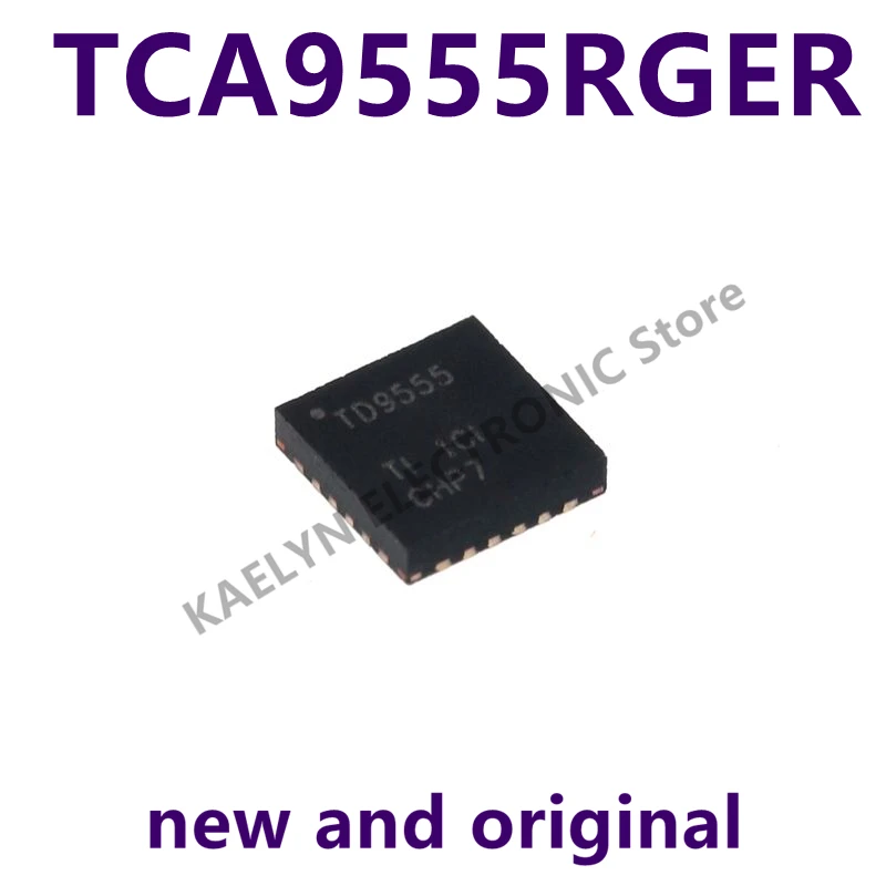 10pcs/lot New and Original TCA9555RGER TCA9555   I/O Expander 16 I²C, SMBus 400 kHz 24-VQFN (4x4)