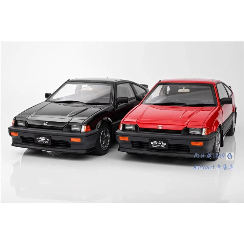 Autoart Car Model 1/18 Honda Crx Si Simulation Alloy Cars Model Limited Edition Cars Model Room Display Boy Collection Gift