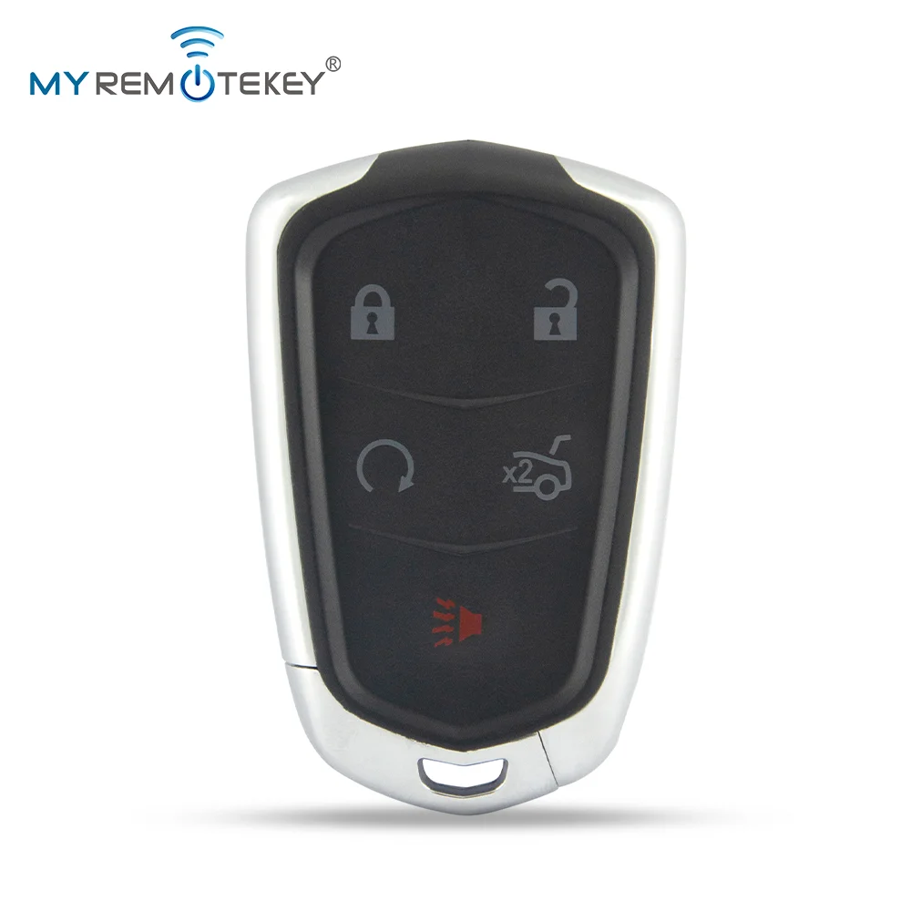 

Remtekey HYQ2AB для Cadillac ATS CT6 CTS SRX XT5 XTS 2014 2015, дистанционный ключ, 4 кнопки с паницей, смарт-ключ, чехол-брелок