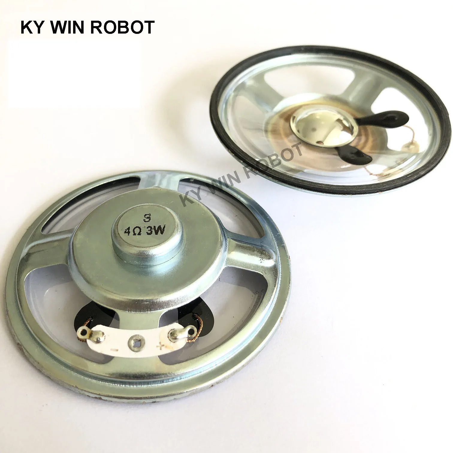 2pcs/lot New Ultra-thin speaker waterproof 4 ohms 3 watt 3W 4R speaker Diameter 77MM 7.7CM thickness 17MM