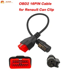 For Renault Can Clip Diagnostic Interface Obd2 16pin connec Cable Car Repair Tool Automobiles Parts Accessories