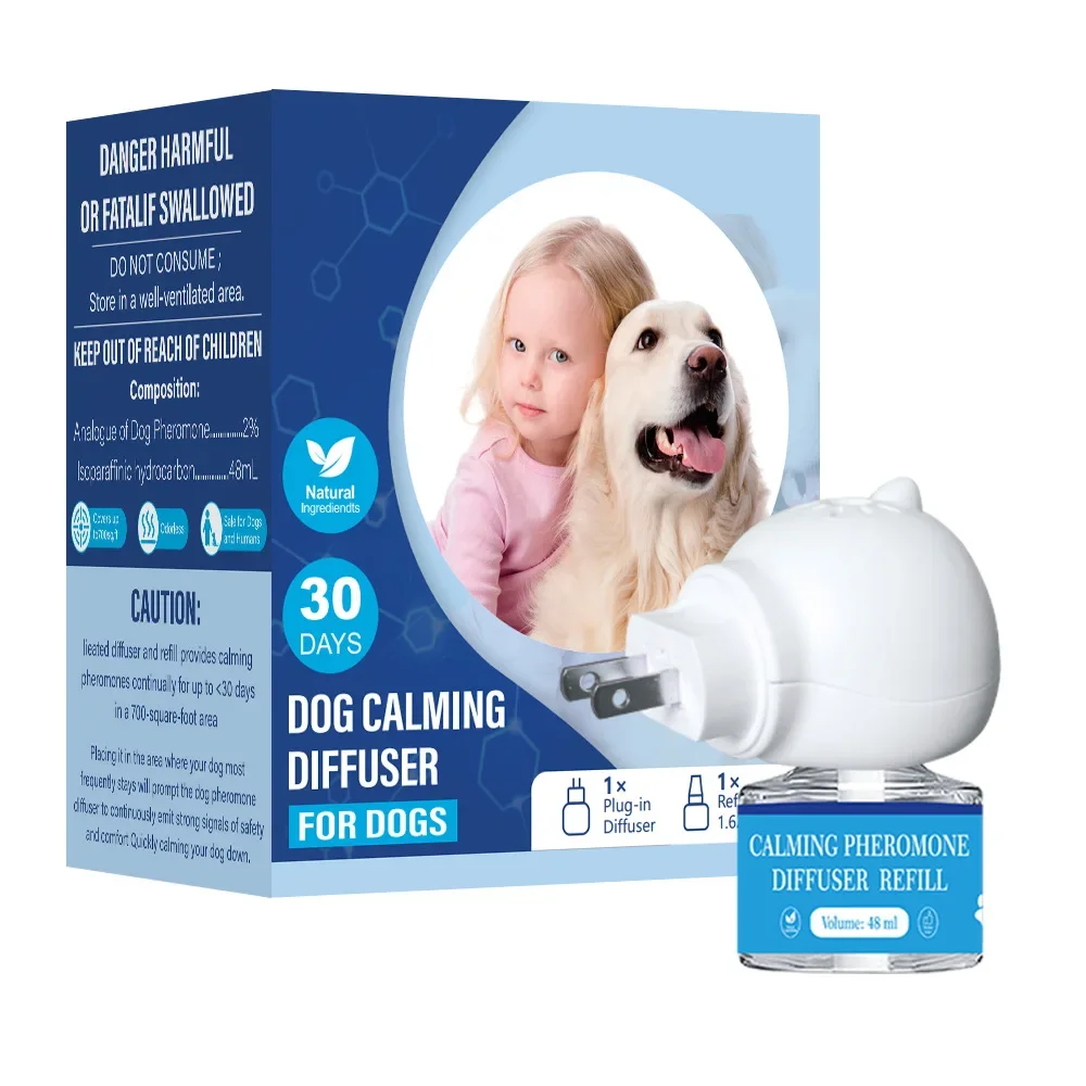 Verzachtende vloeistof voor huisdieren, verzachtende vloeistof voor katten en honden, Antistresspreventie van Felomon, kattenurine, elektrische verwarmingsset