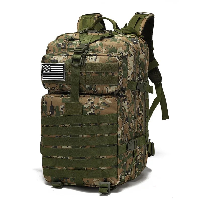 Plecak trekkingowy, wędkarski, myśliwski, outdoorowy, taktyczny, sportowy, kempingowy, turystyczny, wodoodporny, nylon 1000D, 25L/50L