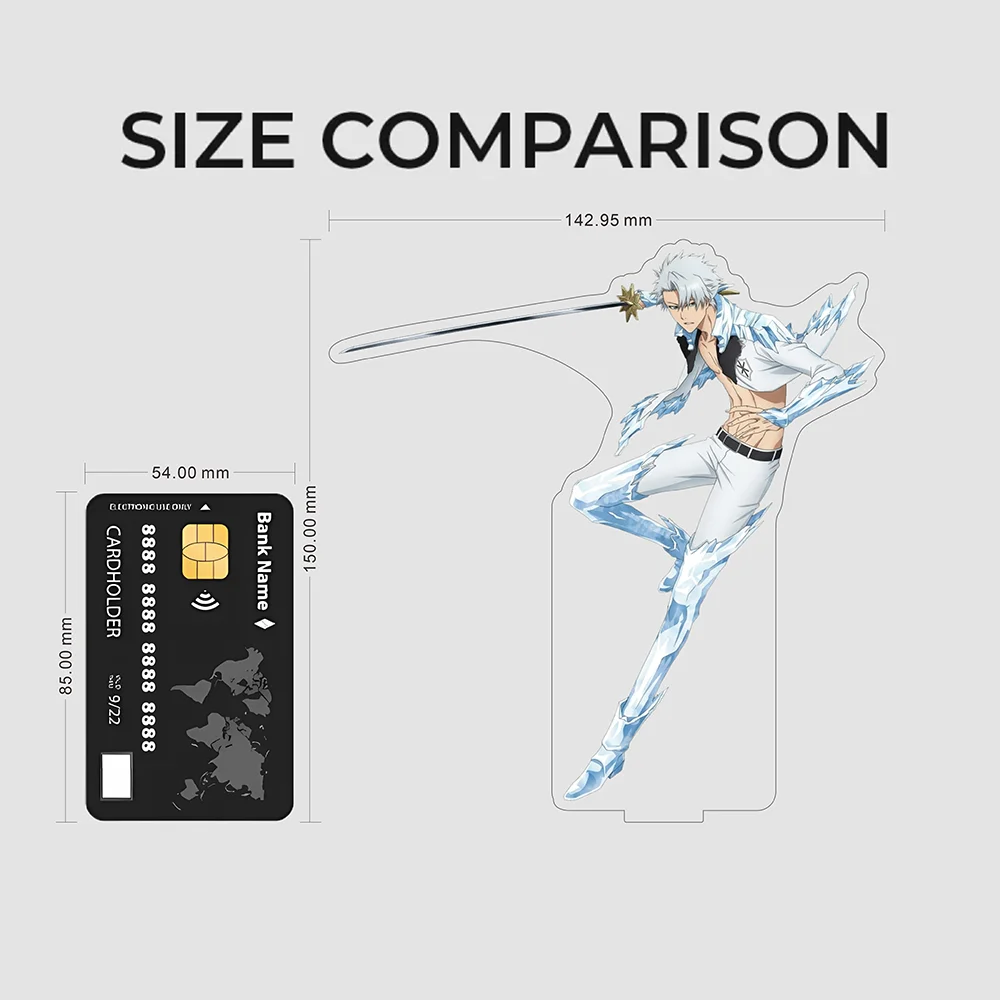 BLEACH Thousand-Year Blood War Acrylic Standee Keychain Ichigo Kurosaki Uryu Ishida Kenpachi Zaraki Yoruichi Anime Figure Gift view 2