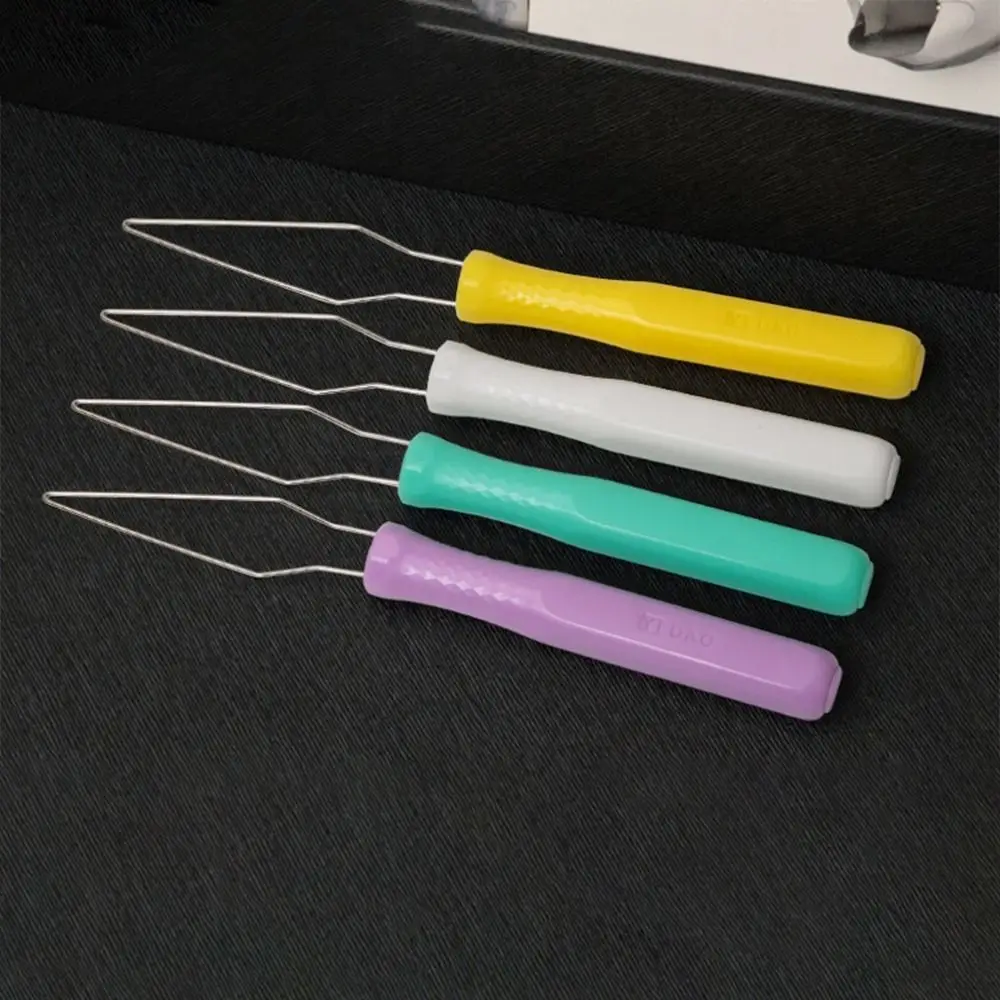 Plastic Handle Automatic Needle Threader Stitch Unpicker DIY Needlework Fast Button Threading Tool Sewing Accessories