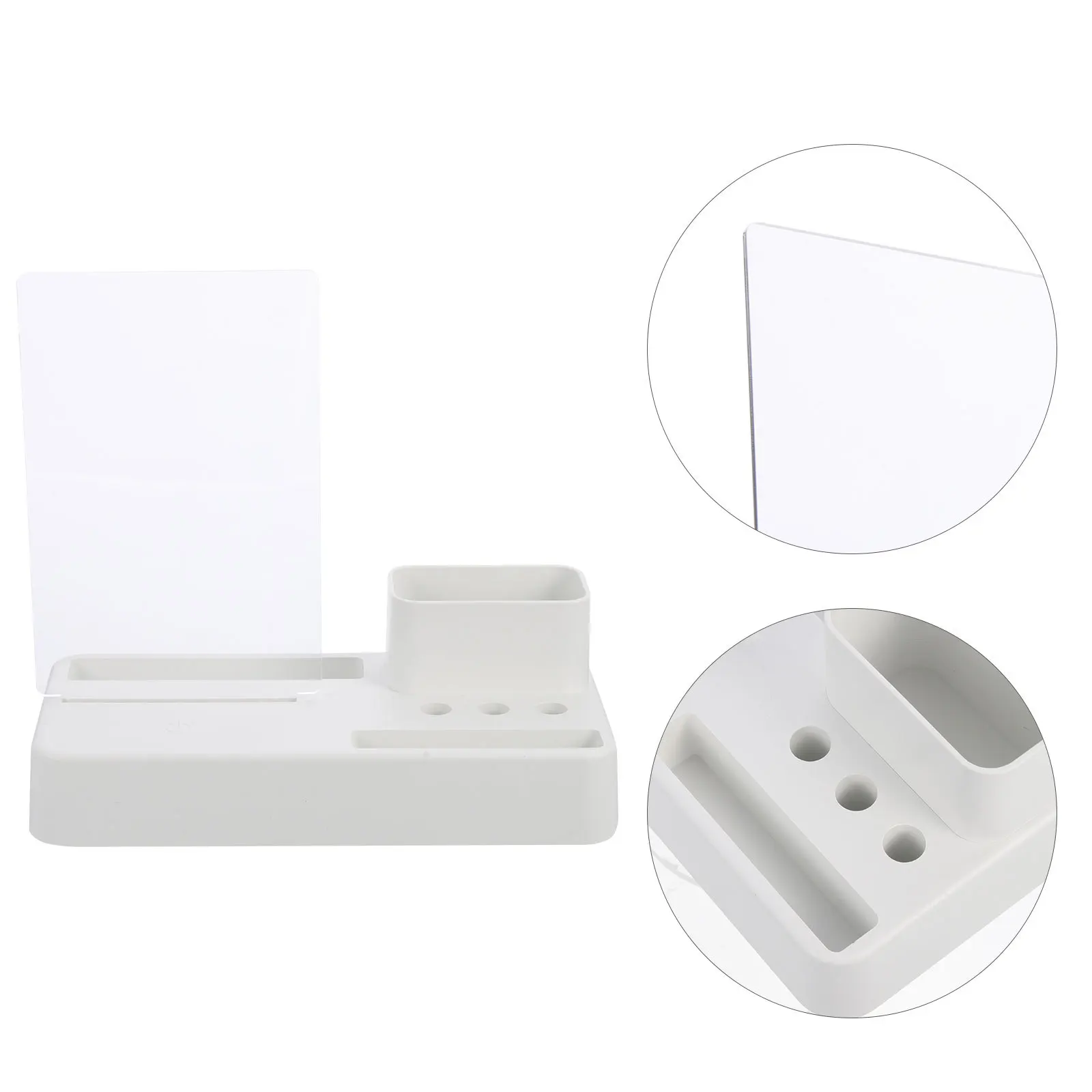 Acrylic Memo Board Transparent Writing Message Board For Home Office School Kitchen Wedding Party Use Tabletop Note Organizer