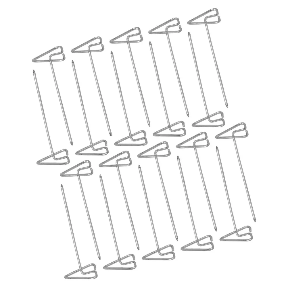 

20Pcs Stainless Steel Barbecue Skewers Triangular Flat Reusable Bbq Skewers for Grilling Meat Vegetables Kitchen Supplies