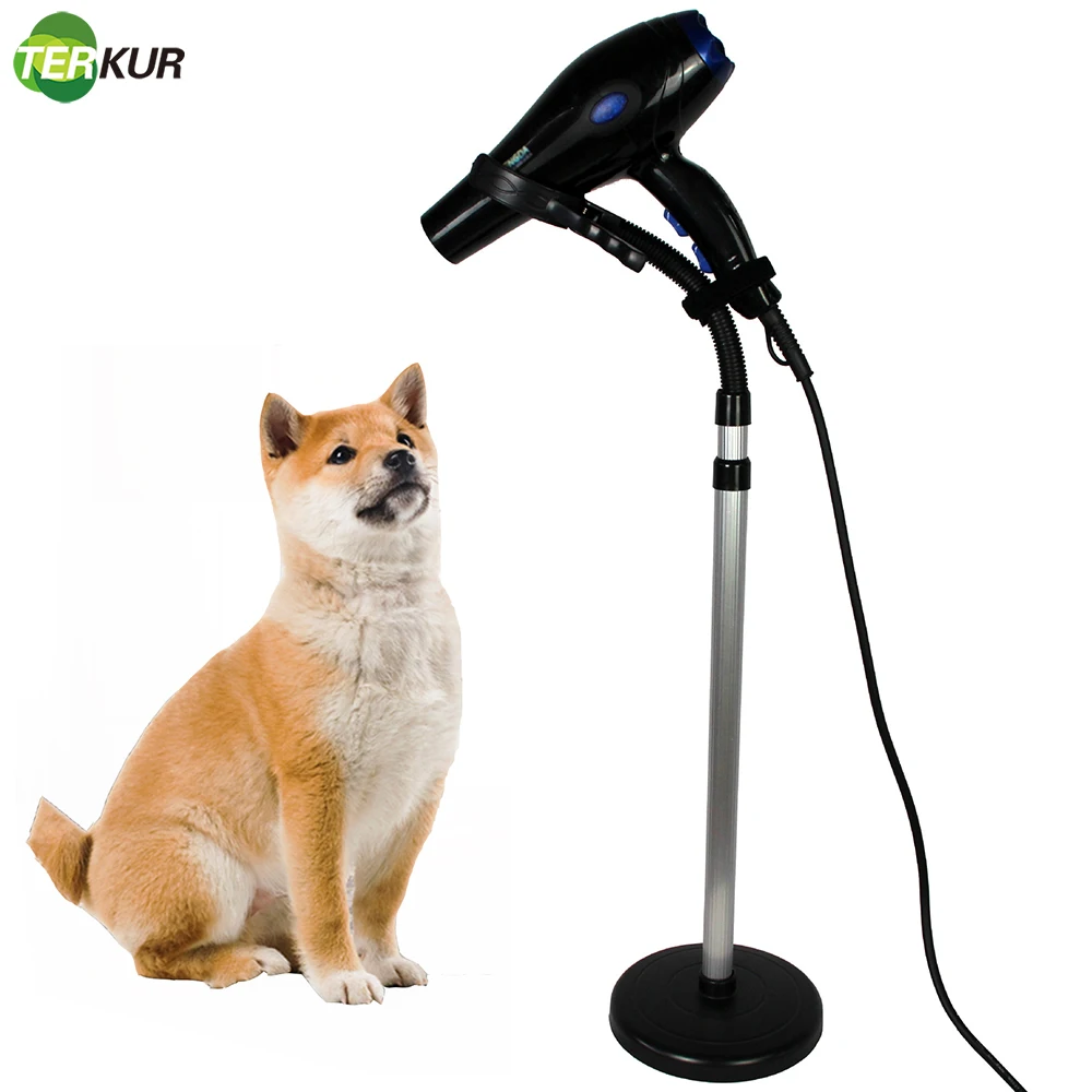 Pet Hair Dryer Stand Lazy   Frame without Punching Bracket Easy to Blow ABS ＆ Aluminum Alloy 68-98CM Length Adjustable