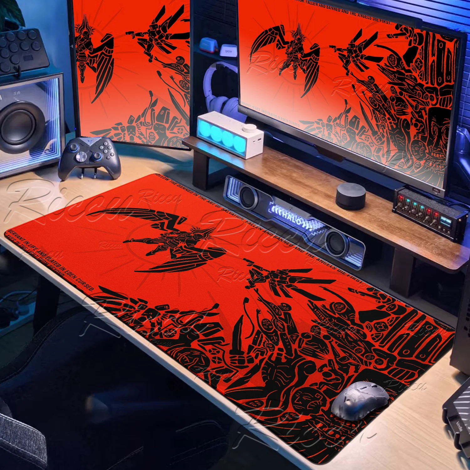 Gamer U-Ultrakill Mouse Pads Computer Notebook Professional Mats Rubber Non-slip Playmats LockEdge Gamers Decoracion Desk Carpet