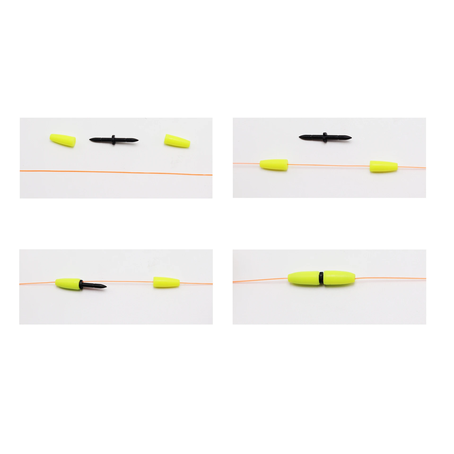 ZYZHE Sea Rock Fishing Float Blocker 10pcs/Bag Stop Apo Float Sliding Downward Float Fishing Set Accessories Tackle