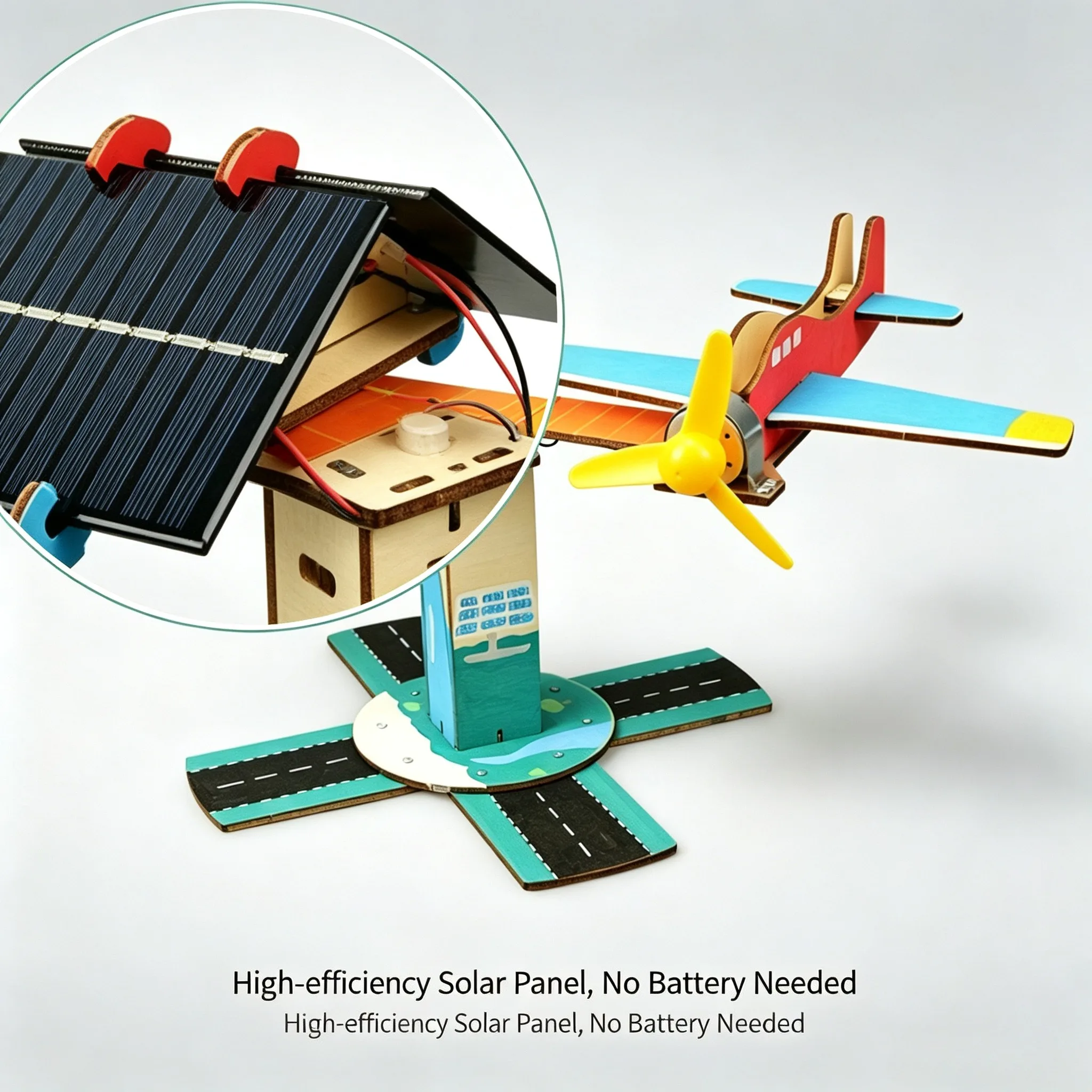 Solar-powered rotating airplan - Science Max 评论和价格