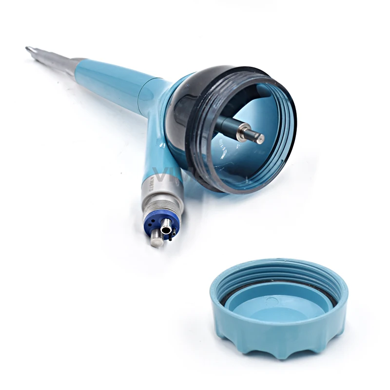 New Design Blue Air Abrasion System With Water Spray Anti Backflow Teeth Polishing Sandblasting Machine