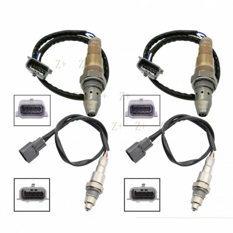 Z+  For 2015 2016 2017 Nissan Quest 3.5L V6 4PCS Oxygen Sensor Upstream+Downstream