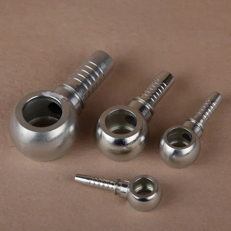 Straight Through Male Connector NPT 7/16 9/16 U3/4 7/8 to BSP 1/8 1/4 3/8 1/2 74° External Cone/British Pipe Fittings Adapter