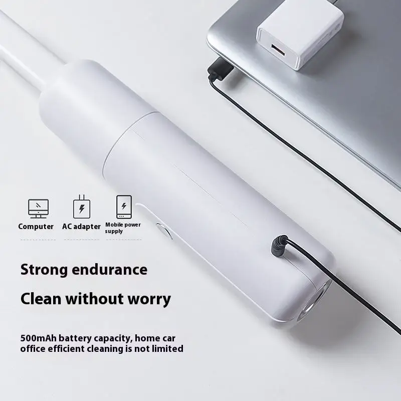 Mini Portable Wireless USB Rechargeable Handheld Vacuum Cleaner, Car Vacuum Cleaner, Home Vacuum Cleaner