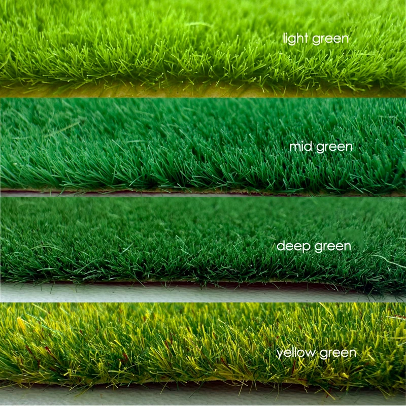 3mm Hoge Simulatie Turf Model Zand Tafel Platform Gras Productie Materiaal Micro Landschap Vergroening Gazon Model 30 cm * 100 cm