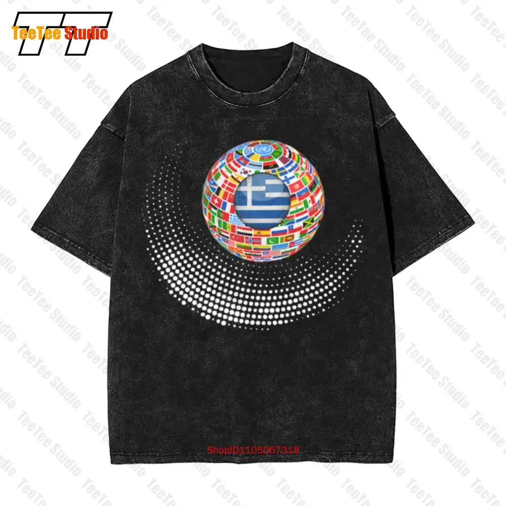 Greece Center Classic Vintage Oversized T-Shirt N4GT