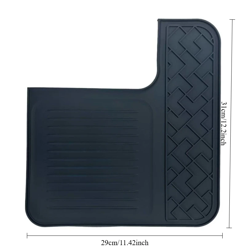 Coffee Machine Top Waterproof Protection Mat Food-grade Silicone Dust-free Pad Coffee Accessories For Ninja Luxe Espresso view 3