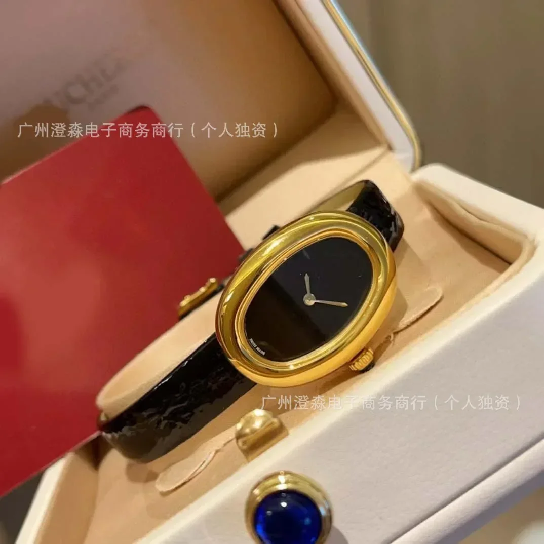 Jam Tangan Kuarsa Kulit Pria Kualitas Tinggi Reloj Hombre Seri Ultratipis Tipis untuk Wanita Baja Tahan Karat